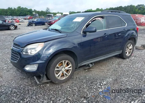 2017 Chevrolet Equinox Lt из США, поврежденный, VIN 2GNALCEK5H1615335